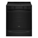 Whirlpool® 30-inch Electric Smart Range with No Preheat Mode and Steam Clean YWSES3330TB