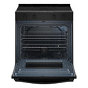 Whirlpool® 30-inch Electric Smart Range with No Preheat Mode and Steam Clean YWSES3330TB