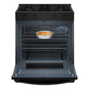 Whirlpool® 30-inch Gas Smart Range with No Preheat Mode and Steam Clean WSGS3330TB