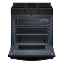 Whirlpool® 30-inch Gas Smart Range with No Preheat Mode and Steam Clean WSGS3330TB