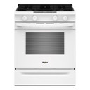 Whirlpool® 30-inch Gas Smart Range with No Preheat Mode and Steam Clean WSGS3330TW
