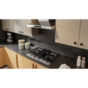 Kitchenaid® Gas-on-Metal Cooktop with an Integrated Wok Grate and CookShield™ Finish KCGK730SSS