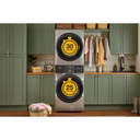 Whirlpool® Smart ENERGY STAR® Front Load Laundry Tower 5.2 cu. ft. Washer & 7.4 cu. ft. Electric Dryer with UV Clean Technology and FreshFlow™ Vent System YWEF5727TR