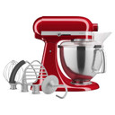 Kitchenaid® Artisan® Series Tilt-Head Stand Mixer with Premium Accessory Pack KSM195PSCA