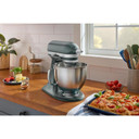 KitchenAid 5 Quart Tilt- Head Stand Mixer With Brushed Stainless Steel Bowl KSM192XDJP