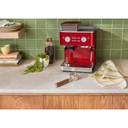 Kitchenaid® Semi Automatic Espresso Machine with Burr Grinder KES6551CA