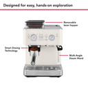 Kitchenaid® Semi Automatic Espresso Machine with Burr Grinder KES6551PL