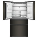 Whirlpool® 36-inch True Counter Depth 4-Door French Door Refrigerator with Nugget Ice - 22 cu. ft. WRMC7436TV