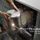 Whirlpool® 24” Dishwasher with AI Intelligent Wash and Tall Top Rack WDT740SALW