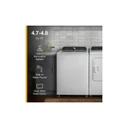 Whirlpool® 5.4 - 5.5 Cu. Ft. I.E.C. Capacity Top Load Washer with Removable Agitator WTW5057LW