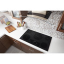 Whirlpool® 36-inch Electric Ceramic Glass Cooktop with Triple Radiant Element WCE97US6KB