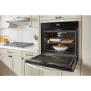 Whirlpool® 4.3 Cu. Ft. Single Wall Oven with Air Fry When Connected WOES5027LB