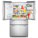 Whirlpool® 36-inch Wide 4 Door Refrigerator with Prep and Store Bins - 26 Cu. Ft. WRMF7736PZ
