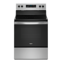 5.3 cu. ft. Whirlpool® electric range with Frozen Bake™ technology. YWFE505W0JZ