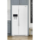 Whirlpool® 36-inch Wide Counter Depth Side-by-Side Refrigerator - 21 cu. ft. WRS571CIHW