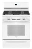 Whirlpool® 30-inch,5.3 cu ft, Gas Freestanding Range with 4 Burners WFGS3530RW