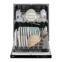 Whirlpool® Quiet Dishwasher with Boost Cycle and Pocket Handle WDP540HAMB