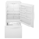 Whirlpool® 22 cu. ft. Bottom-Freezer Refrigerator with Freezer Drawer WRB322DMBW