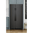 Whirlpool® 36-inch Wide Side-by-Side Refrigerator - 25 cu. ft. WRS315SNHB