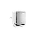 Maytag® Top Control Dishwasher with Dual Power Filtration and PowerBlast® Cycle MDB4949SKZ