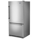 Maytag® 33-Inch Wide Bottom Mount Refrigerator - 22 Cu. Ft. MBF2258FEZ