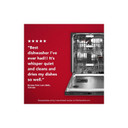 Kitchenaid® 44 dBA Dishwasher with 360° Max Jets™ Third Rack and LED Interior Lighting KDTM704KPS