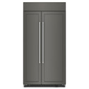 Kitchenaid® 25.5 Cu Ft. 42" Built-In Side-by-Side Refrigerator with Panel-Ready Doors KBSN702MPA