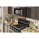 Kitchenaid® 30-Inch 5-Burner Gas Convection Range KFGG500EBS