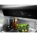 Kitchenaid® 20.9 Cu. Ft. 36" Width Built-In Stainless Bottom Mount Refrigerator with Platinum Interior Design KBBL306ESS