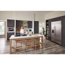 Kitchenaid® 36" Electric Downdraft Cooktop with 5 Elements KCED606GSS
