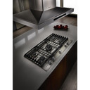 Kitchenaid® 36" Island-Mount, 3-Speed Canopy Hood KVIB606DSS