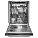 Kitchenaid® 39 dBA Dishwasher in PrintShield™ Finish with Third Level Utensil Rack KDTE204KBS