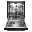 KitchenAid® 39 dBA Dishwasher in PrintShield™ Finish with Third Level Utensil Rack KDTE204KBS
