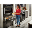 Kitchenaid® 30 Single Wall Oven with Even-Heat™ True Convection KOSE500EBS