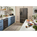 Kitchenaid® 26.8 Cu. Ft. Standard-Depth French Door Refrigerator with Exterior Ice and Water Dispenser KRFF577KBS