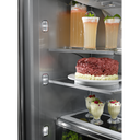Kitchenaid® 24.2 Cu. Ft. 42 Width Built-In Stainless French Door Refrigerator with Platinum Interior Design KBFN502ESS