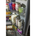 Kitchenaid® 19.4 cu. ft. 36-inch wide Counter-Depth 4-Door Refrigerator with PrintShield™ Finish KRQC506MPS