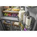 Kitchenaid® 19.4 cu. ft. 36-inch wide Counter-Depth 4-Door Refrigerator with PrintShield™ Finish KRQC506MPS