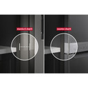 Kitchenaid® 19.4 cu. ft. 36-inch wide Counter-Depth 4-Door Refrigerator with PrintShield™ Finish KRQC506MPS