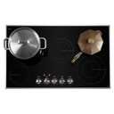 Jennair® Lustre Stainless 36 Electric Radiant Cooktop JEC3536HS