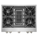 Jennair® 36" RISE™ Gas Professional-Style Rangetop with Gas Grill JGCP636HL
