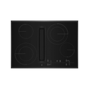 Jennair® 30 Oblivion Glass Electric Radiant Downdraft Cooktop with Tap Touch Controls JED4430KB