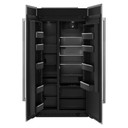 Jennair® Panel-Ready 42" Built-In Side-By-Side Refrigerator JBSFS42NMX