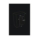 Jennair® 24" Panel-Ready Built-In Column Refrigerator, Left Swing JBRFL24IGX Jennair® 24" Panel-Ready Built-In Column Refrigerator, Left Swing JBRFL24IGX