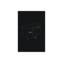 Jennair® NOIR™ 24" Built-In Undercounter Wine Cellar, Left Swing JUWFL242HM