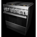 Jennair® 30" NOIR™ Dual-Fuel Professional-Style Range JDRP430HM