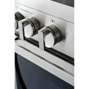 Jennair® NOIR™ 48" Dual-Fuel Professional Range with Chrome-Infused Griddle and Gas Grill JDRP748HM