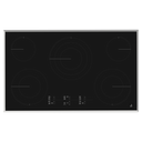 Jennair® Lustre 36 Electric Radiant Cooktop with Emotive Controls JEC4536KS