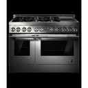 Jennair® 48" RISE™ Gas Professional-Style Range with Chrome-Infused Griddle JGRP548HL