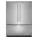Jennair® Stainless steel panel kit with RISE™ custom-knurled handles JKCHR302ML